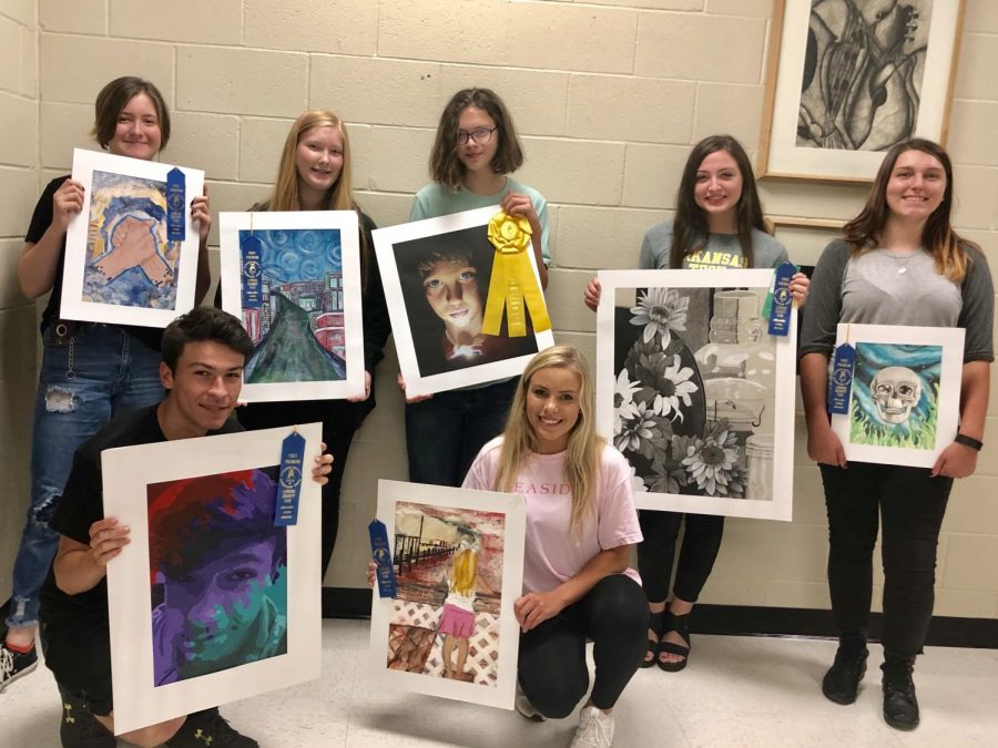 Art Students Represent at Lonoke County Fair